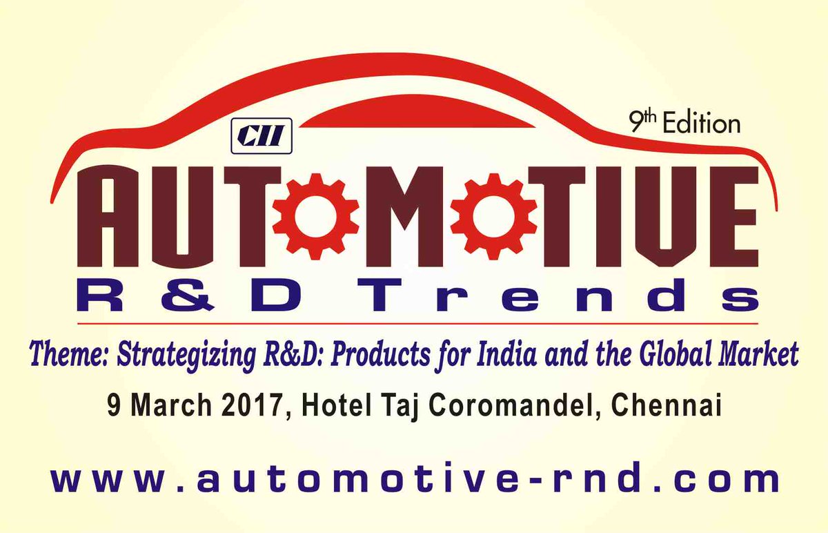 SamuelCII's tweet photo. @FollowCII is organising the Conference on https://t.co/XA1PgFKw8P  #9Mar17 #Chennai https://t.co/V48imz4jHe