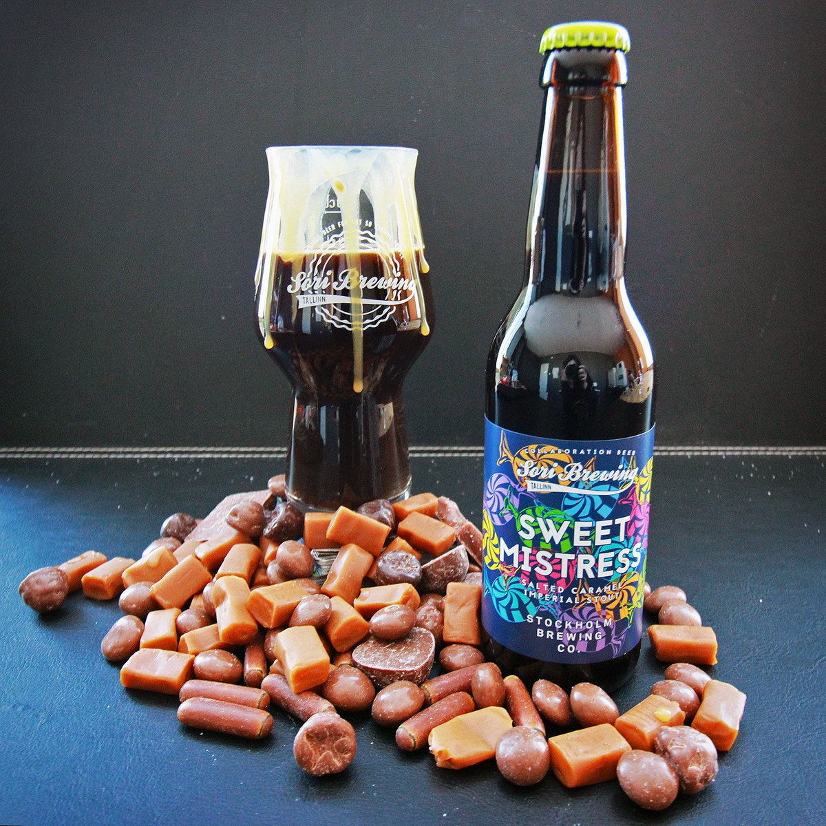 Brewed this fun "Sweet Mistress" 9,4% Imperial Stout together with our friends from <a href="/SthlmBrewingCo/">Stockholm Brewing Co</a>! First available from <a href="/SoriTaproom/">Sori Taproom</a>!