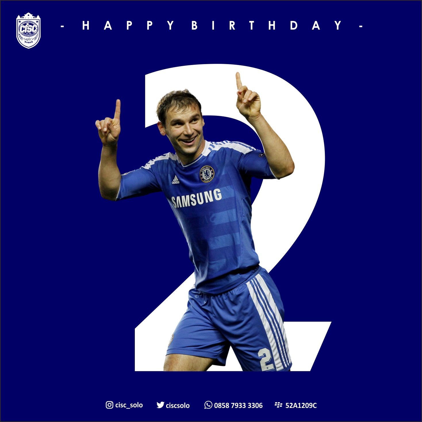 Branislav Ivanovic is turning 33th today,  happy birthday legend  . nine years,  eight major trophies 