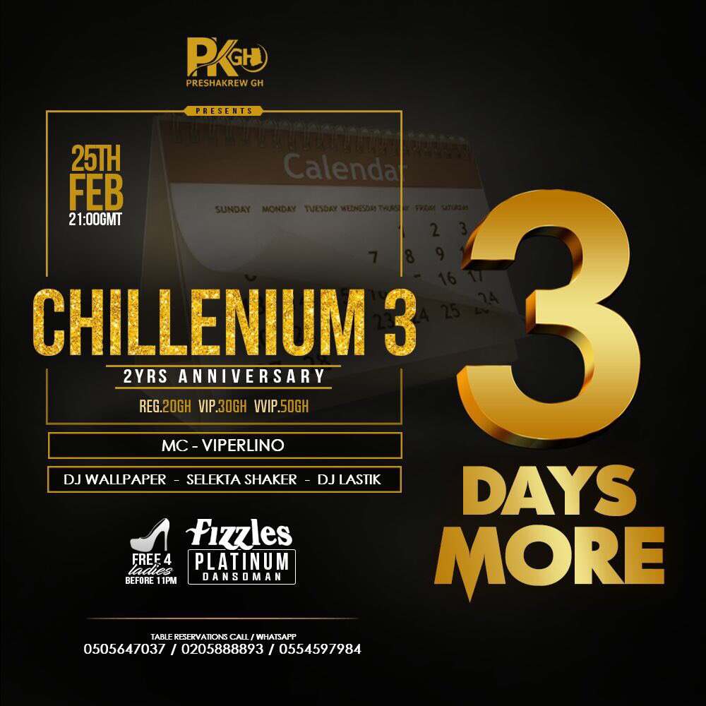 sirr_paull's tweet photo. #chillenium3
25-2-17
@fizzlesplatinum 
@PreshakrewGh @WildoutGhana @bernard_bun @hypewillygh @m_ndede @martinskinnie @NessahSarpong https://t.co/tv8uNVZDhY