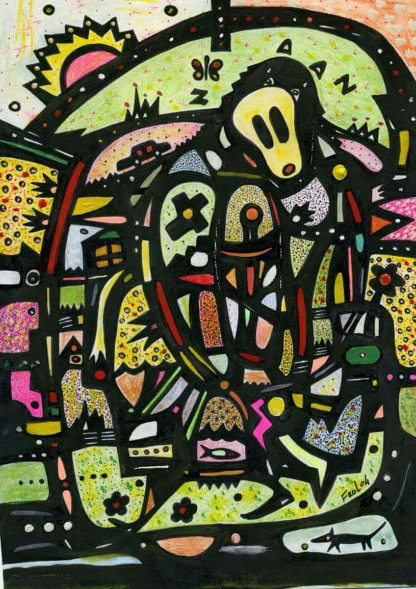 SFTSLondon's tweet image. Brilliant art work by one of our very talented homeless guests - #homelessness can happen to any of us!