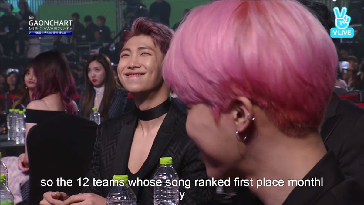 MrIntelligent64's tweet photo. 6th GAONCHART MUSIC AWARDS 2016
#BTS #RAPMONSTER #JIMIN
#GaonChartAwards https://t.co/WZhUzz6Ztm