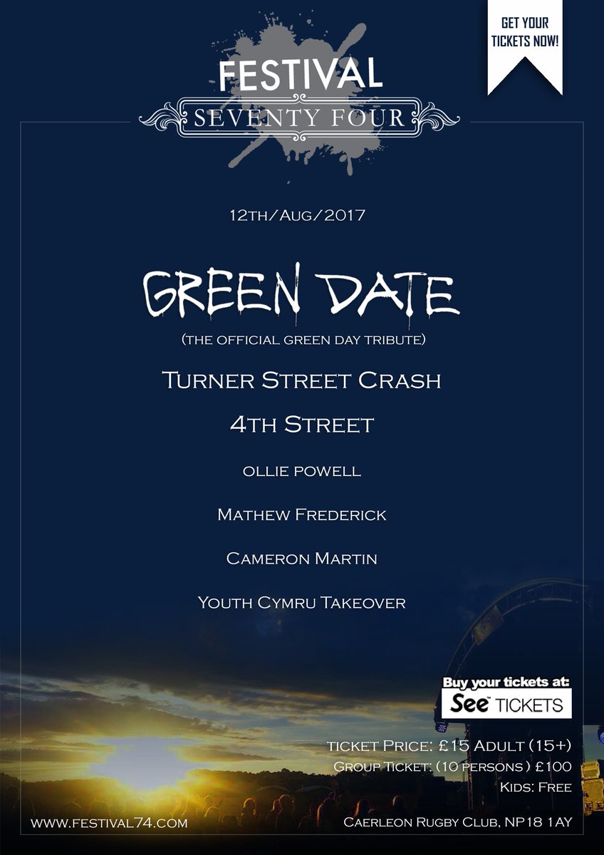 The official #poster #lineup for this years #2017 #festival. Buy your #tickets now!