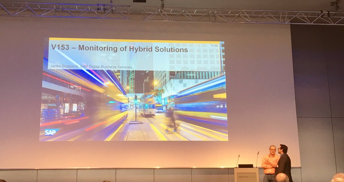 John_Doe_0511's tweet photo. One of the highlights today! Mon Ito ring of #hybrid solutions with #solman presented by Janko #dsagtt17 #appops #bitgroup https://t.co/gJR2xZQAwD