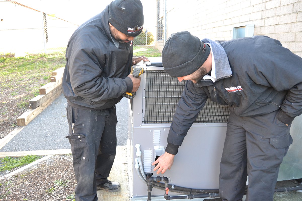 Stay warm this winter with help from us! onehourac.com