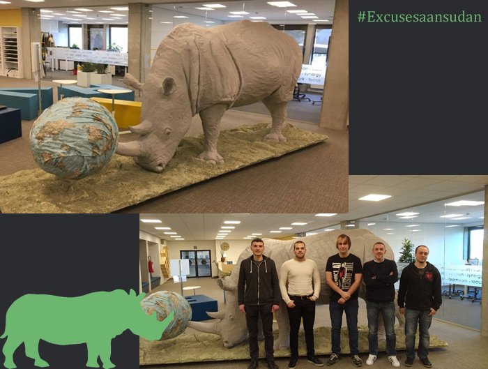 Post een selfie of doe een gift om de Noordelijke Breedlipneushoorn (en andere bedreigde diersoorten) te redden! #itfactory #excusesaansudan