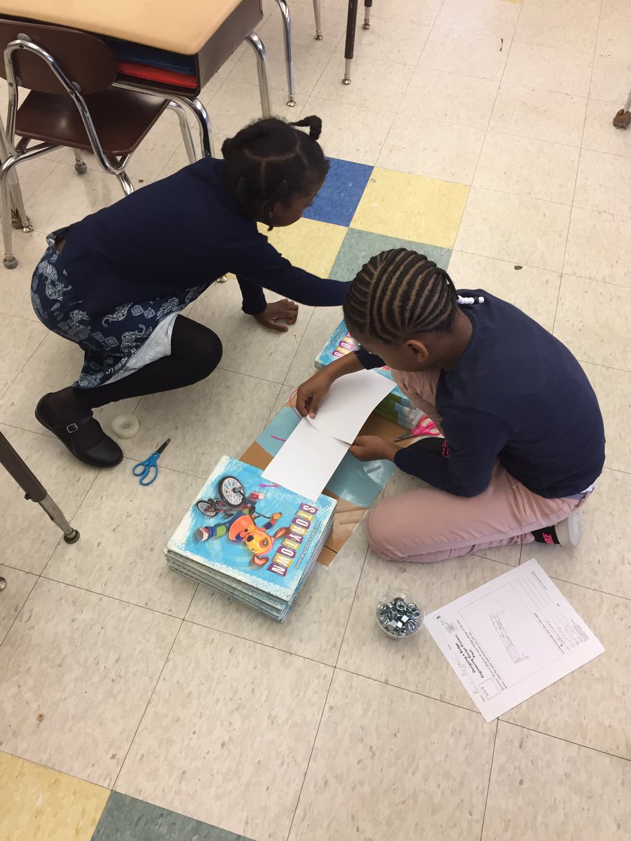 mrsorrplv's tweet photo. We are following the Engineering Design Process to build bridges in 2nd grade! @PLVBears #polarpride https://t.co/icCqZsSdF0