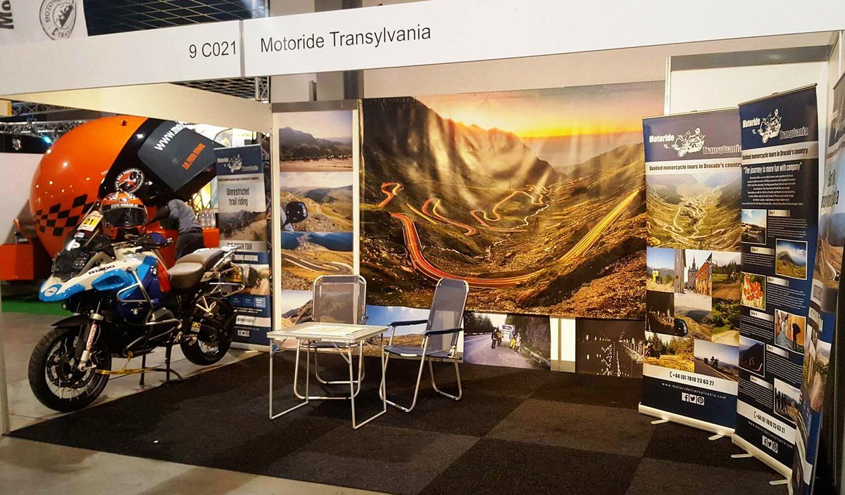 motoride_'s tweet photo. If you liked us last year at @DeMOTORbeurs come see us now! Ready to show u the fun our friends have with us #transylvania #adventure https://t.co/OppSBWKwK6