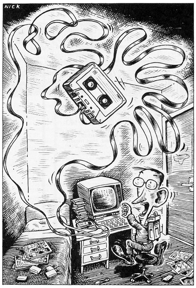 MarkRJones1970's tweet photo. Nick Davies cartoons from #YourSpectrum #YourSinclair (3) #ZXSpectrum #retrogaming https://t.co/gNjxy0R7Tl