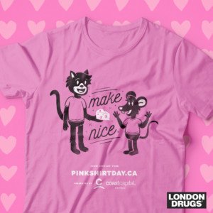 Kindness matters. Today is Pink Shirt Day and we encourage everyone share this important message. pinkshirtday.ca #PinkShirtDay