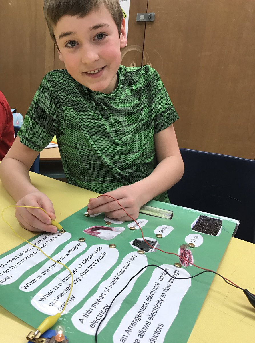 SarahRuta's tweet photo. Electricity circuit quiz complete! Lots of fun to play. #gradesixscience https://t.co/8kPMwXbtPF