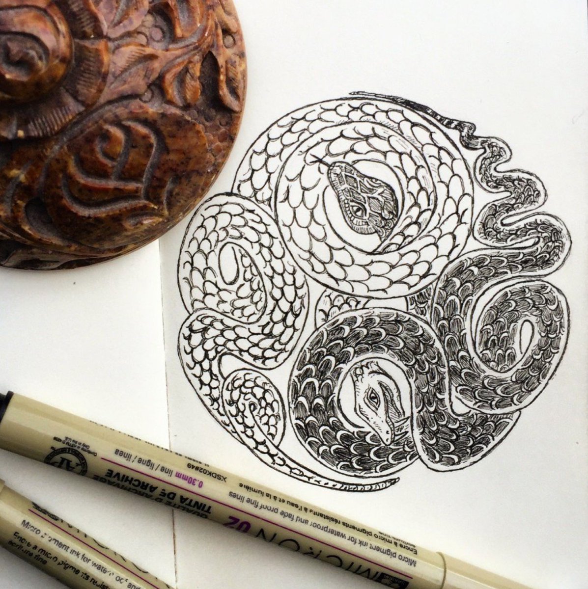 doodlers's tweet image. Doodling Yin &amp;amp; Yang! buff.ly/2loLNP8