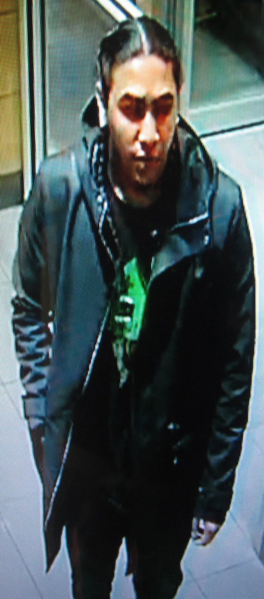 YRP's tweet photo. Can you ID this guy who fired a gunshot through a toilet stall in a Richmond Hill restaurant? Thankfully the stall beside him was empty... https://t.co/0FMk5mEI4I