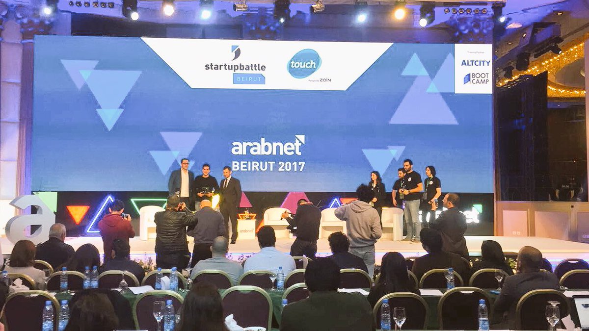 speedacceleratr's tweet image. So proud of #speedalumni Samy El Khoury, co-founder of #VisionInMotion! #ArabNetBeirut #startupbattle #firstprize #winner! #speedlebanon