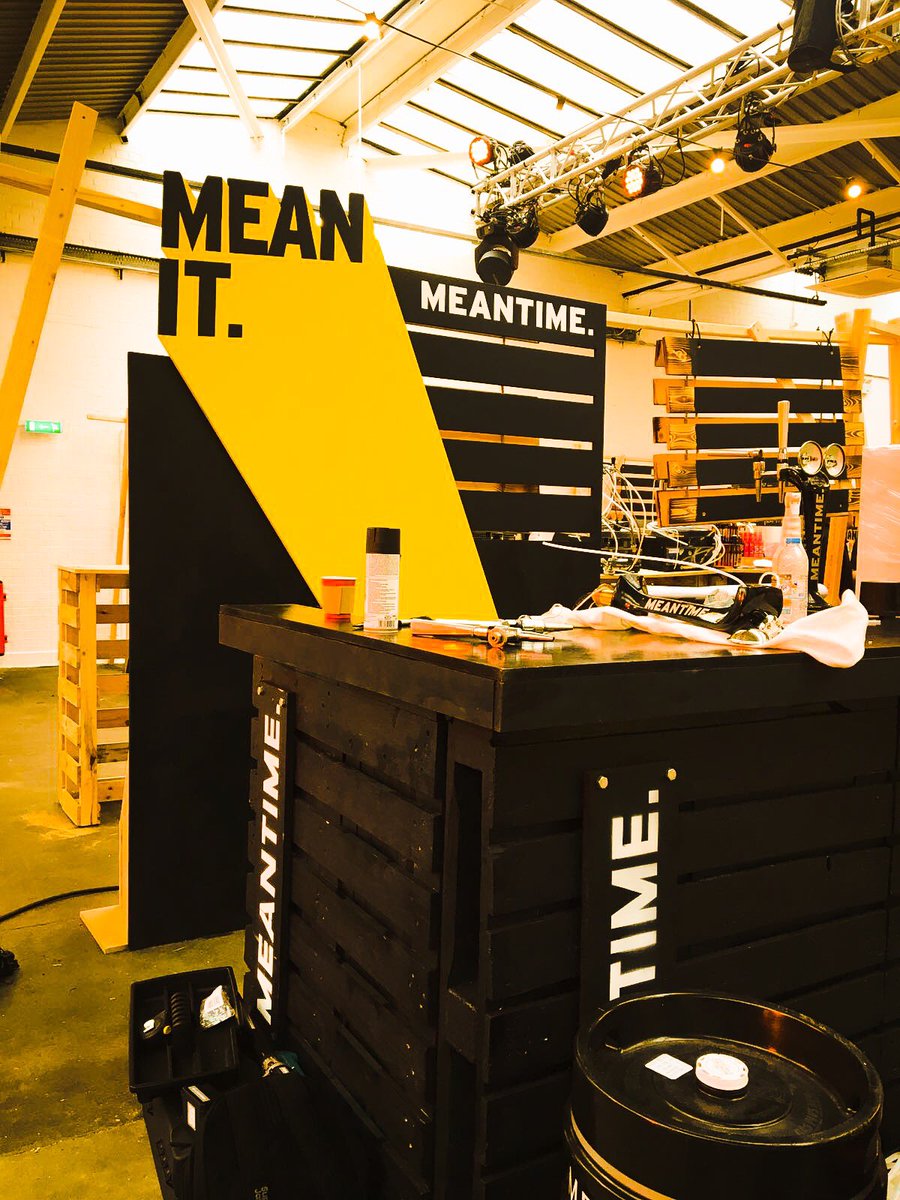 Outside_London's tweet photo. Little install for @MeantimeBrewing today at #CraftBeerRising #london 🍻 #beer #work #install #the outside collective https://t.co/Vp6KaqXyLx