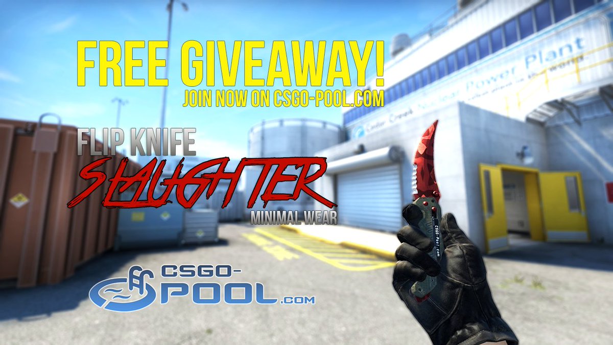 CSGOPOOL's tweet image. Our Flip Knife | Slaughter (MW) Giveaway is still running! You can join for FREE on CSGO-Pool.com! #CSGOgiveaway #CSGO RT &amp;amp; ❤️!