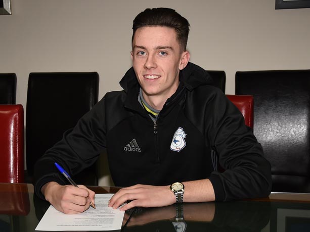 CardiffCityFC's tweet photo. First year pro deals signed. Congratulations to @CF11Academy @coxey890, @james_waite10 &amp; @connoryoung09 > https://t.co/ZXRbc4MdII #CityAsOne https://t.co/tAT5NIxWWU