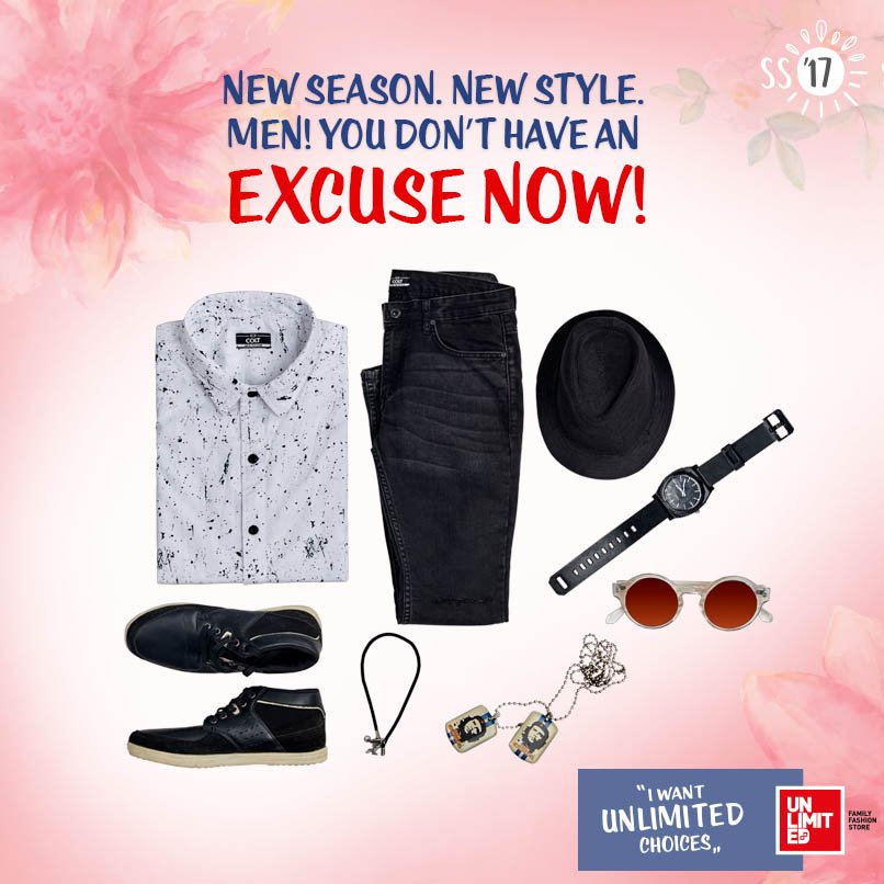 Unlimited_Ind's tweet photo. We won’t be tolerating any excuse for bad #style! #unlimited
#iwantunlimitedstyle #unlimitedfashion #springunlimited #SS17 #spring https://t.co/qQbOJOjjxy