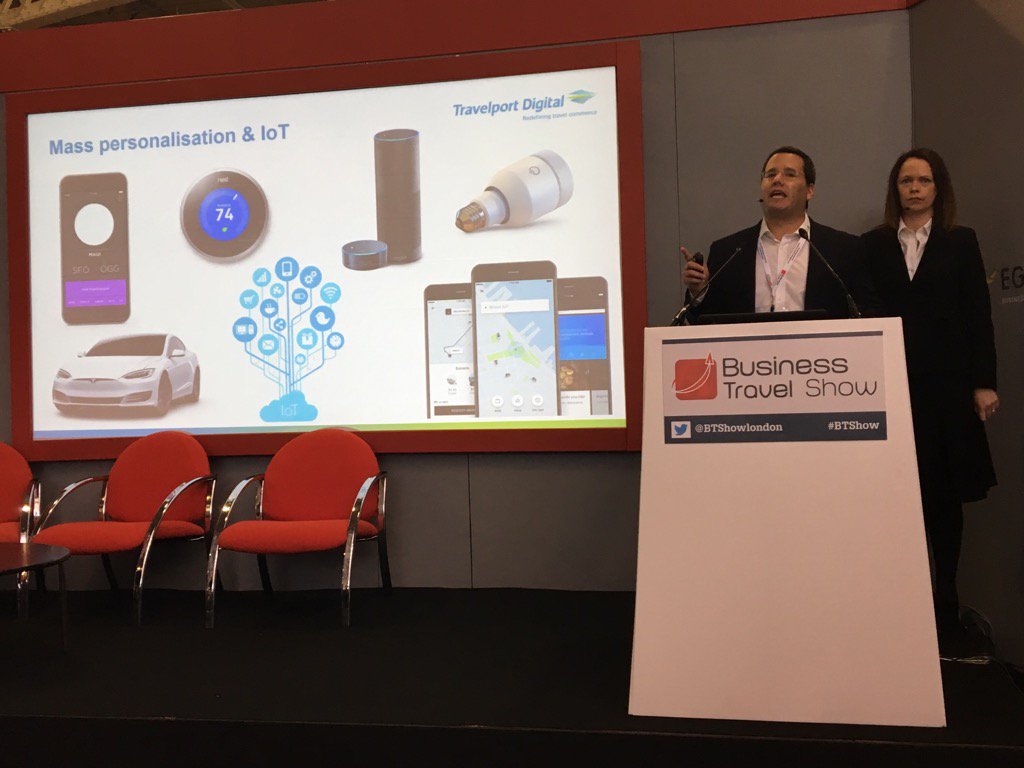 The @LocomoteGroup session with @rob_weisz is in full swing @BTShowlondon <a href="/tvptdigital/">Travelport Digital</a> #btshow