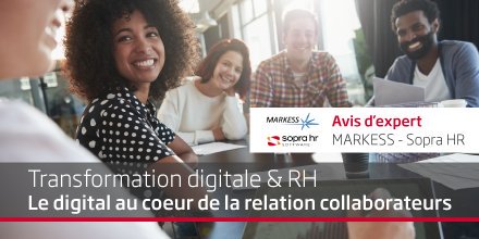 sopraHR's tweet photo. #digitalRH Le digital au coeur de la relation collaborateurs - Résultats étude @MarkessFR https://t.co/gNOfdgnL2b  #experiencecollaborateur https://t.co/jB9nt8A6qW