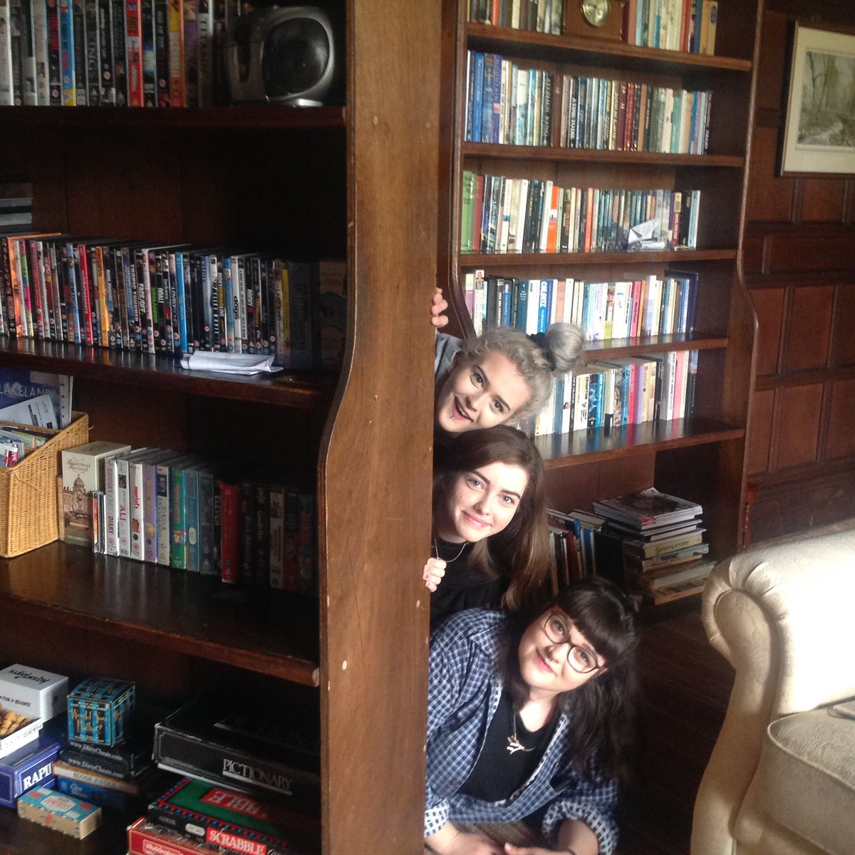 Lynne13Wightman's tweet photo. Loving the secret door @OrtonHall https://t.co/j459rzJAd3