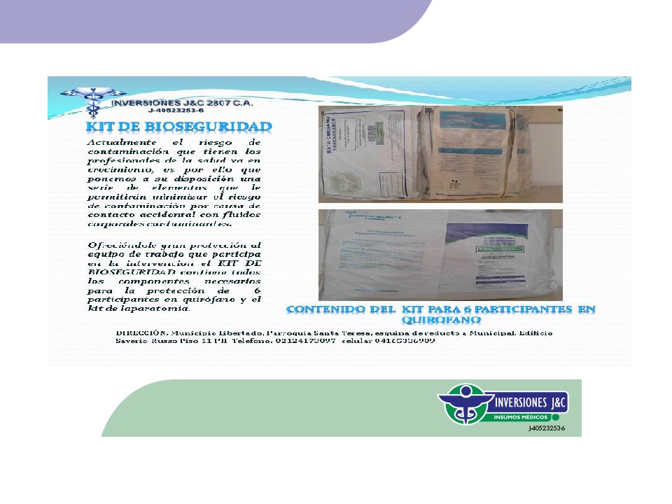 ventasjc2807's tweet photo. Kit de Bioseguridad para Operacion a personas con VIH / HEPATITIS https://t.co/2K4CMXNiuH