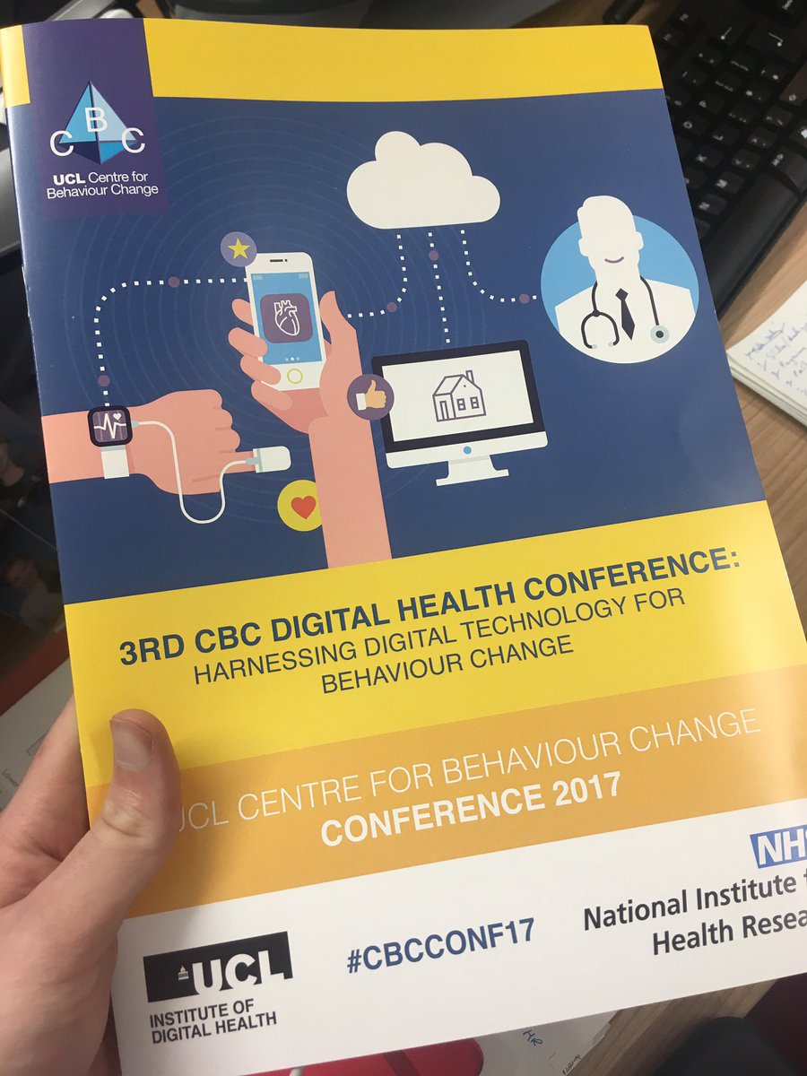 EASOobesity's tweet image. RT uclidh: Follow #CBCCONF17 for UCLBehaveChange uclidh conference updates: Harnessing #Digital #Tech for #Behavio…
