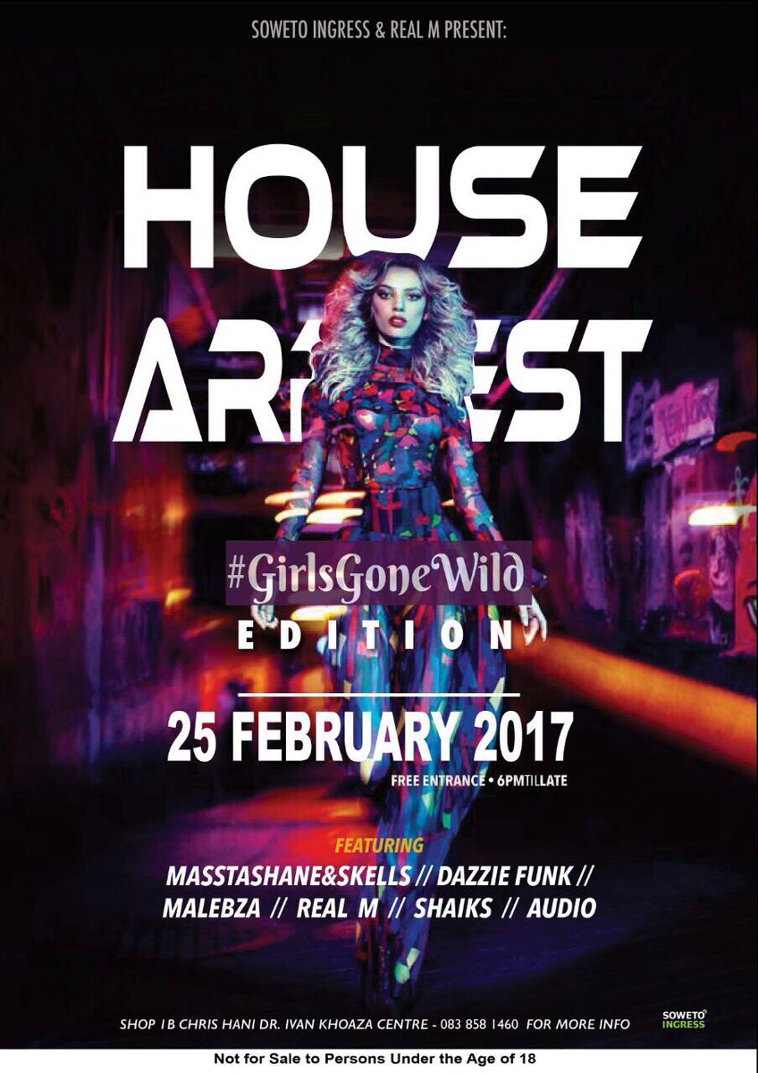 LaSaga_Pro's tweet photo. This Friday is A Lot for #ShaneXSkellz mate! #HouseArrest presented by @SowetoIngress 

@Dj_Masstashane &amp; @Dj_Skellz https://t.co/EtOeafMN64
