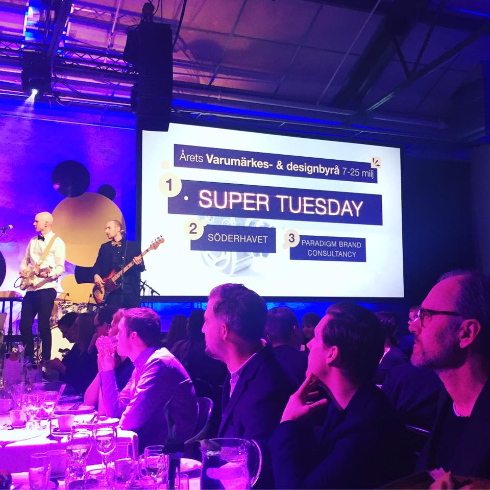 Awarded 2nd best Design Agency of the Year. Proud, but throne will be taken back. Congrats Super Tuesday. <a href="/Regi_aretsbyra/">Regi_aretsbyra</a> #åretsbyrå