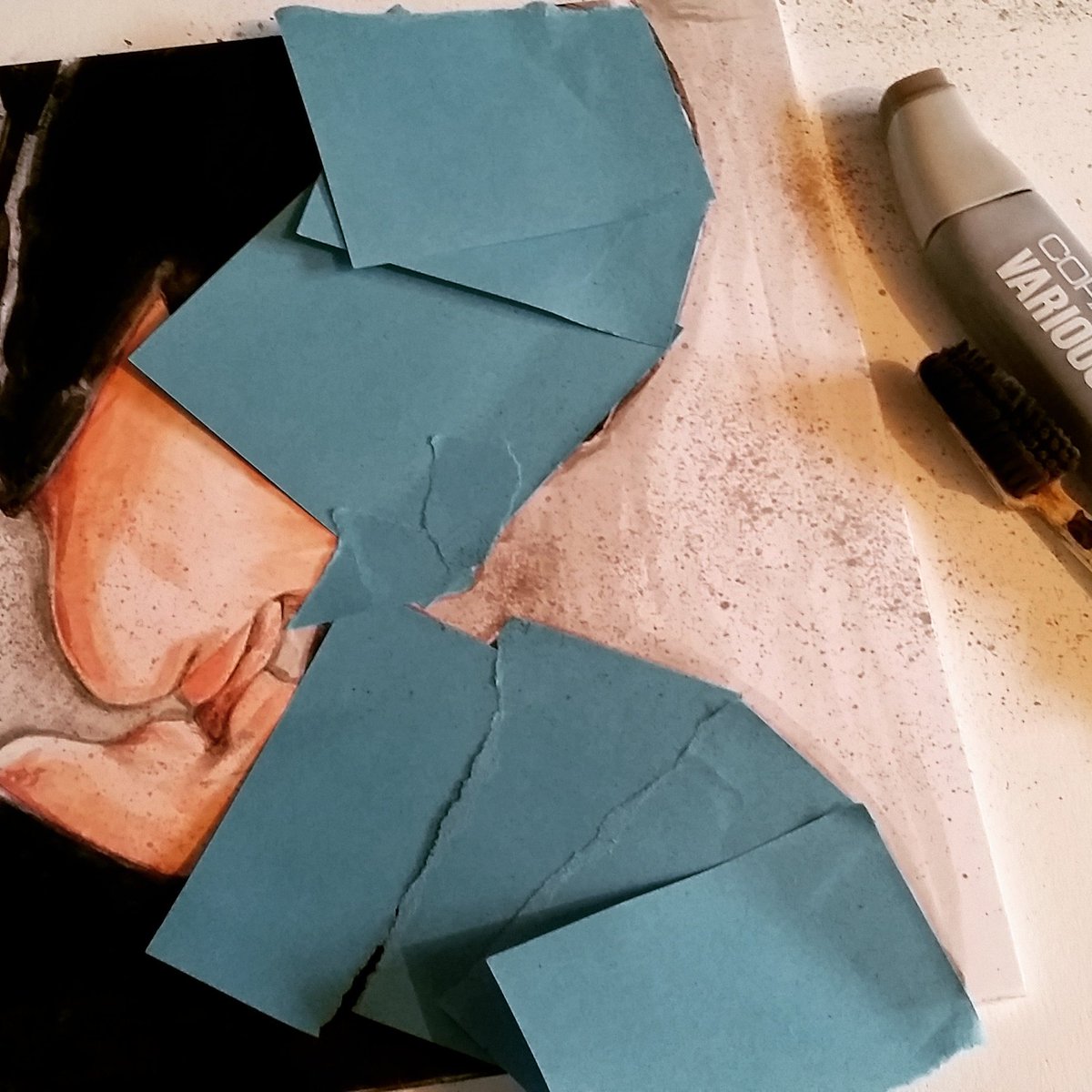 Splatter awayyy! #Catwoman #batmanmovie #art #copicmarker