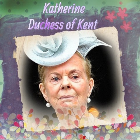 Happy Birthday Katherine Duchess of Kent, Elizabeth Earl & Nigel Planer   