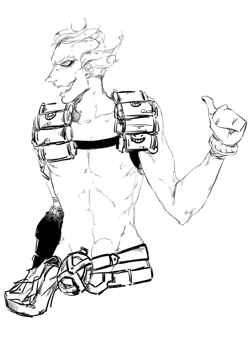 SuiJiao_97's tweet photo. #overwatch ##hanzuo ##junkrat ##Lúcio # https://t.co/U0yZWeoIRu