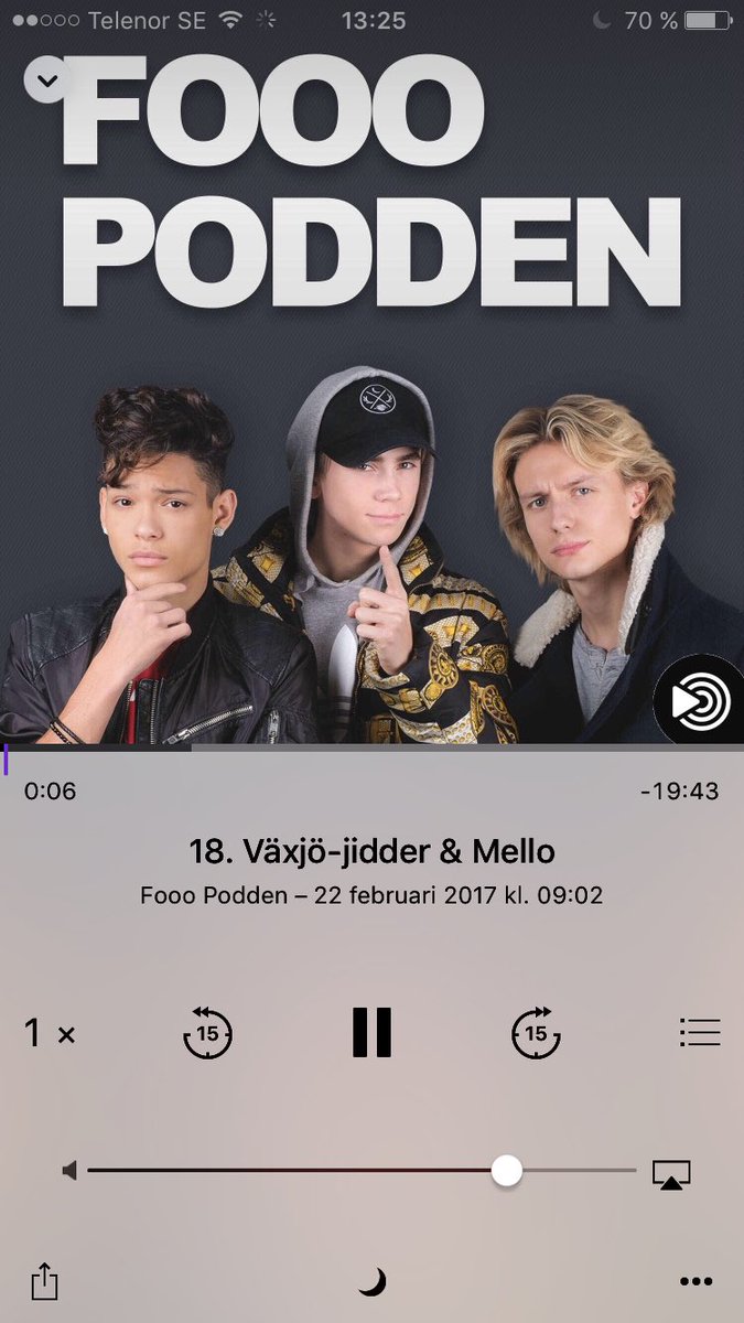 ebbajmagnusson's tweet photo. Det bästa med Onsdagar😍 #FoooPodden @FOandOmusic https://t.co/eq0x2qXLPL