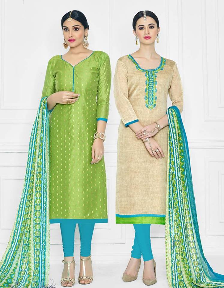 SurtiKart's tweet photo. #GREEN &amp; #CREAM #COLOUR #CHNADERI #COTTON #DESIGNER #UNSTITCHED #SUIT (2 TOP: 1 BOTTOM: 1 DUPATTA)

Buy Now @ https://t.co/74QPsQw3dd https://t.co/Z1WTNPlHch