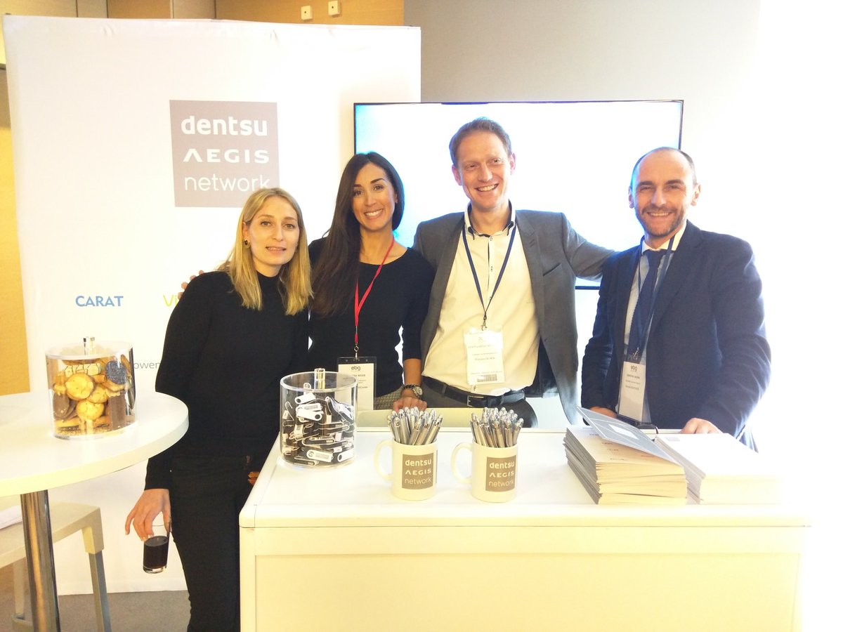 Venez échanger avec nous sur toutes les solutions médias et digitales au stand Dentsu Aegis Network au 5ème étage #JGM17