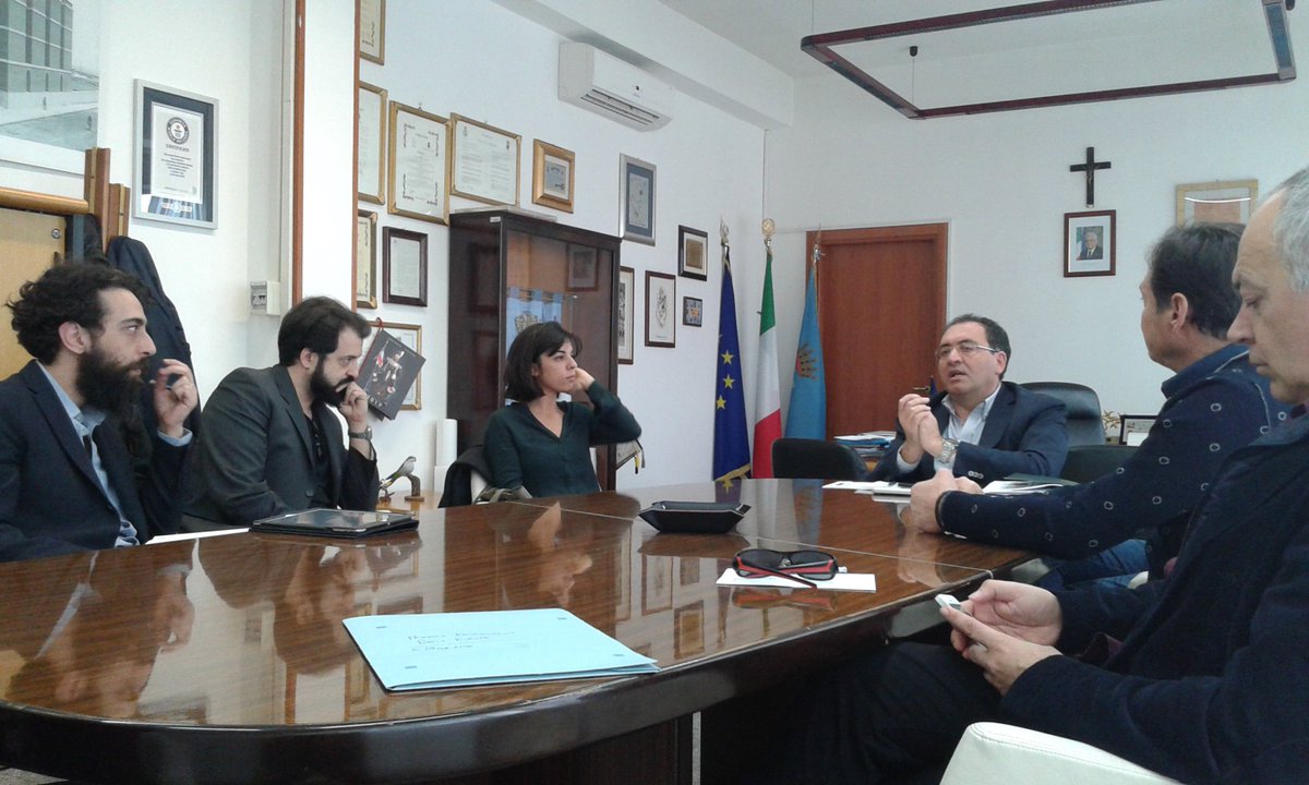 Riqualificazione del Parco Europa, l’Amministrazione incontra il team premiato alla Biennale di Venezia. Leggi su comunediaprilia.gov.it/art.php?id=9046