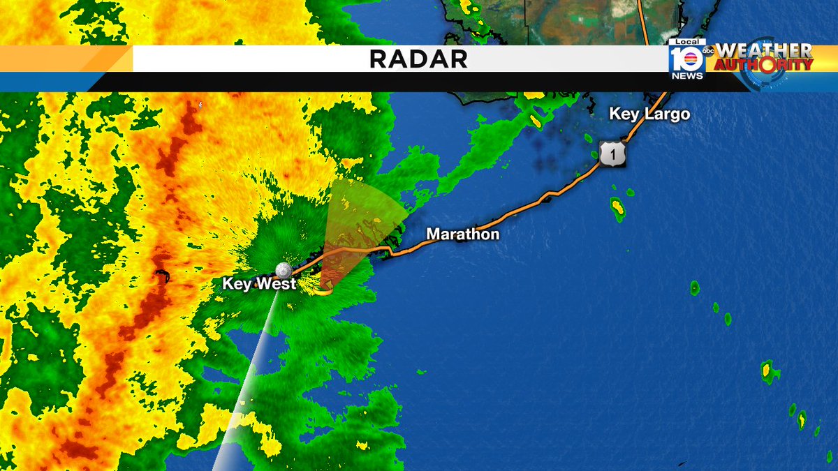 It is storming in the Lower Keys! Please be safe, watch Meteorologist Julie Durda for more. https://t.co/ek5RCGVwKv