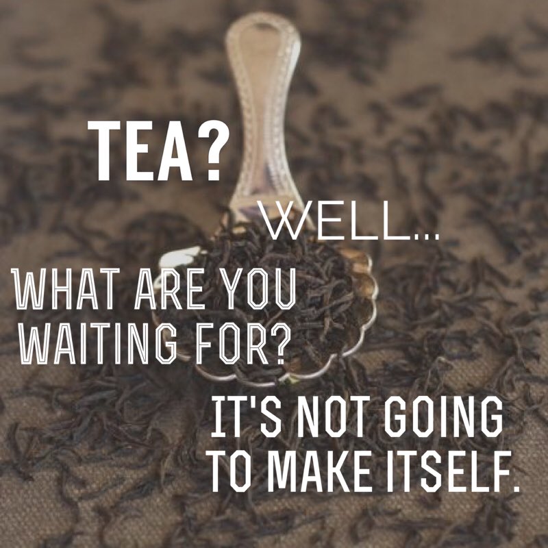 SavTeaRoom's tweet photo. True story.Morning problems for tea lovers#tea #makemetea #teatime #teaoftheday #teaoclock #SavannahBreakfast https://t.co/E4vbUReZrl