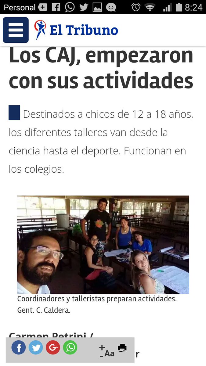 cajdeliem's tweet photo. Hoy todos el CAJ ES NOTICIA, resultado de nuestro trabajo! @fguillesaavedra @lmluna700 @chuecocalderaok @aniberruezo https://t.co/5JMf260Z74