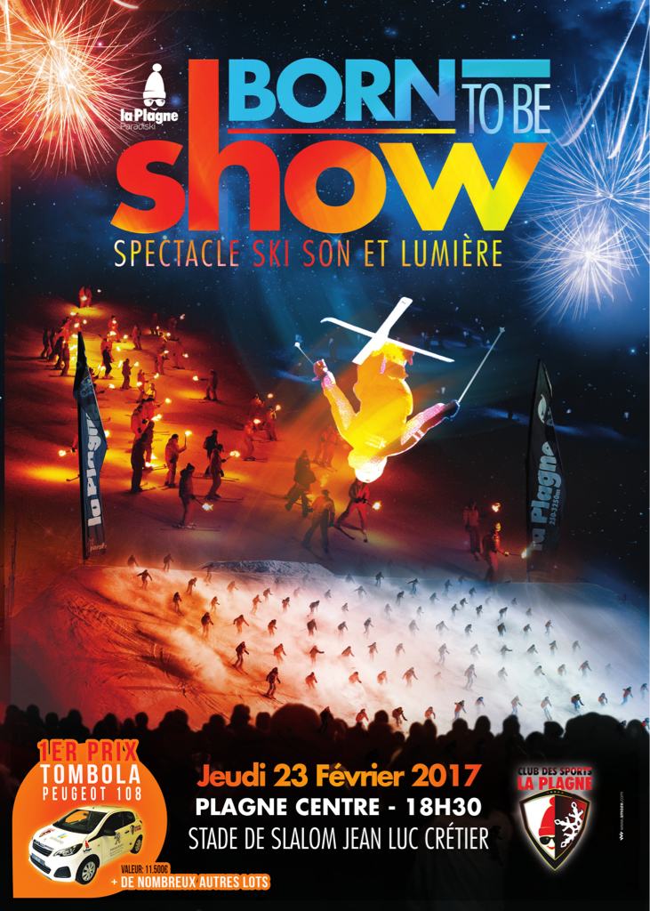 La_Plagne_ski's tweet photo. *Special event* don't forget that we have the #BornToBe show tomorrow night in Plagne Centre. Definitely one not to be missed! #Repsnow https://t.co/GhD8LlGvVV