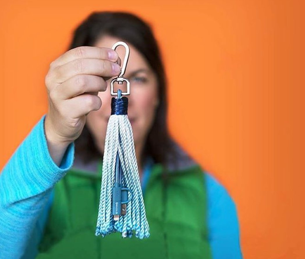 shophipchics's tweet photo. Never forget your charging cord again! Attach to your keys and enjoy the convenience! #hipchicsboutique #techcandy https://t.co/JURazVX9UJ