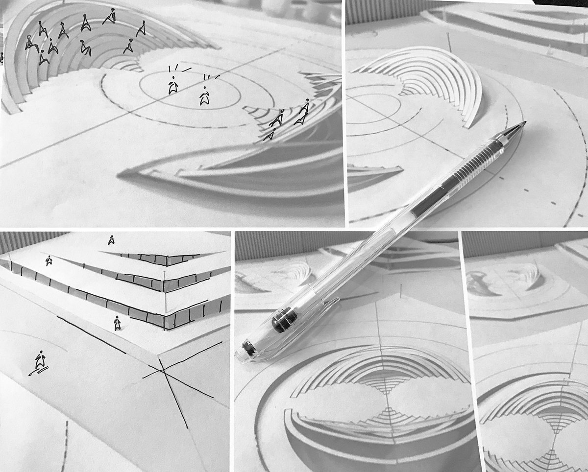 RKWinteriors's tweet image. One of my favourite techniques to do is sketch model photograph then sketch! #incontext #bringingideastolife #sketchprocess @InteriorsDJCAD