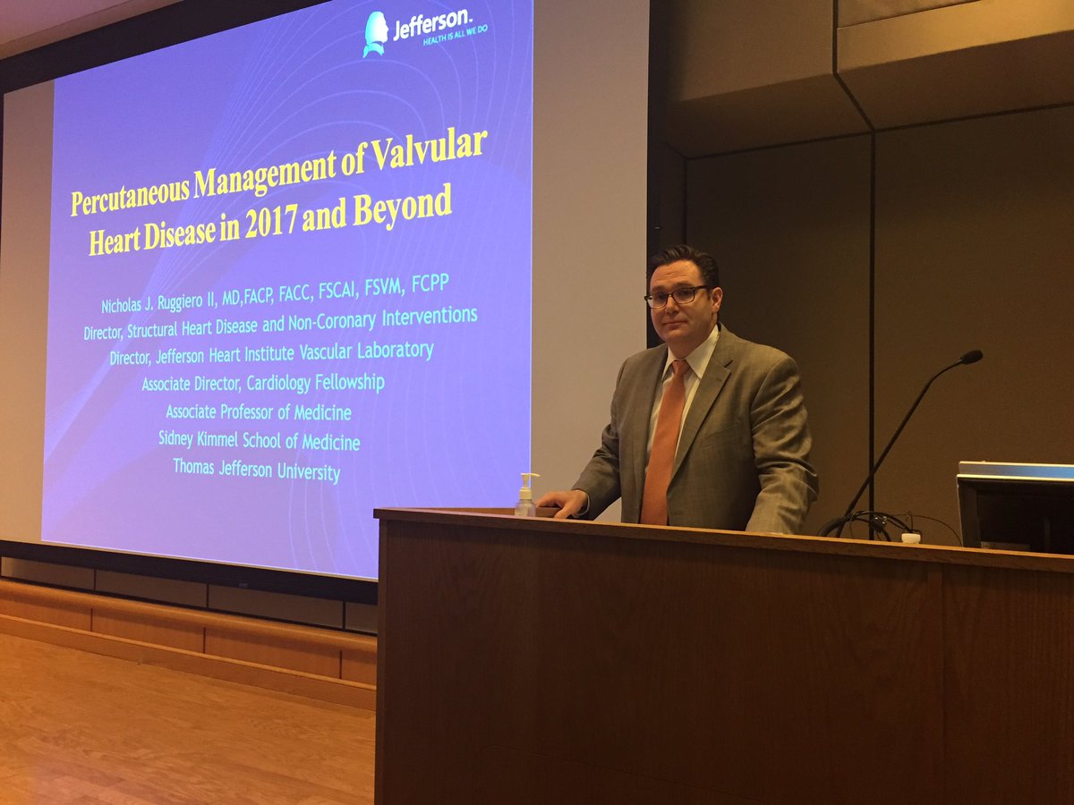 David L. Fischman (@fischman_david) on Twitter photo Dr. Nicholas Ruggiero giving Cardiology Grand Rounds at Abbington Hospital this am. Learn more #JeffHeartDay #HeartMonth <a href="/TJUHospital/">Jefferson Health</a> Dr. Nicholas Ruggiero giving Cardiology Grand Rounds at Abbington Hospital this am. Learn more #JeffHeartDay #HeartMonth <a href="/TJUHospital/">Jefferson Health</a>