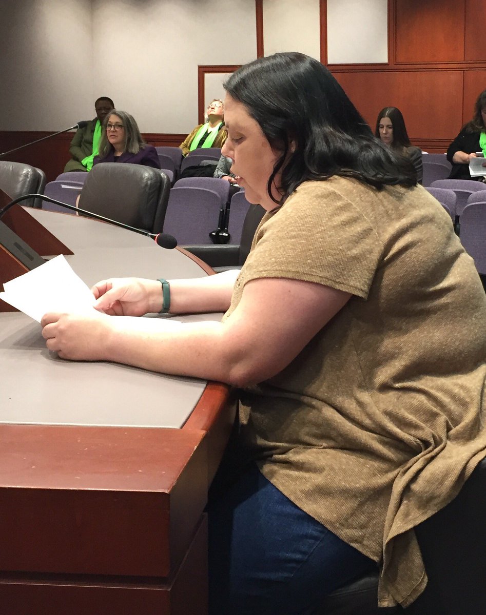 CommPACTSchools's tweet photo. #CommPACT has made a difference in Waterbury says Heather Greene testifying on the importance of supporting families. https://t.co/M2RxzEPkzP