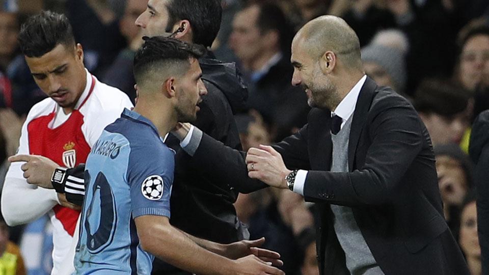 DeportesLN's tweet photo. Manchester City-Mónaco. Secretos de vestuario: Sergio Agüero contó lo que les dijo Pep Guardiola en el entretiemp... https://t.co/GRo4EDhWI8 https://t.co/ftqnLX1alo