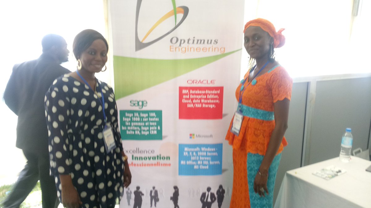 Sahelinnov's tweet image. #Optimus vous accompagne dans le déploiement de vos solutions TICs. Business Partner de @SageFrance au #Niger est au #Sahelinnov2017.