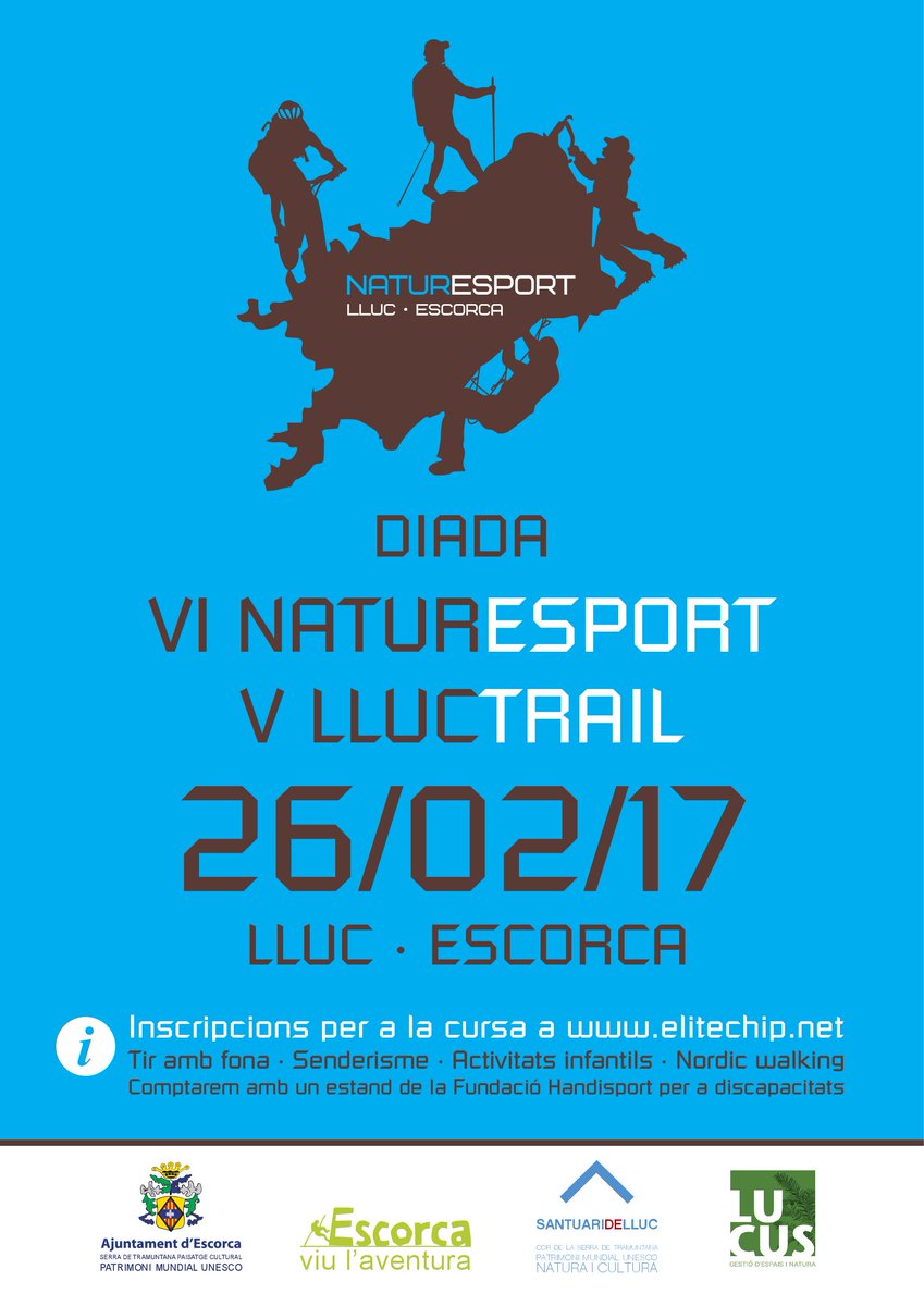 DEPORTES| Los casi 500 corredores inscritos #LLucTrail2017 calientan motores🏃para #DiadaEsport #Escorca 26Feb goo.gl/TFPkBG #bike