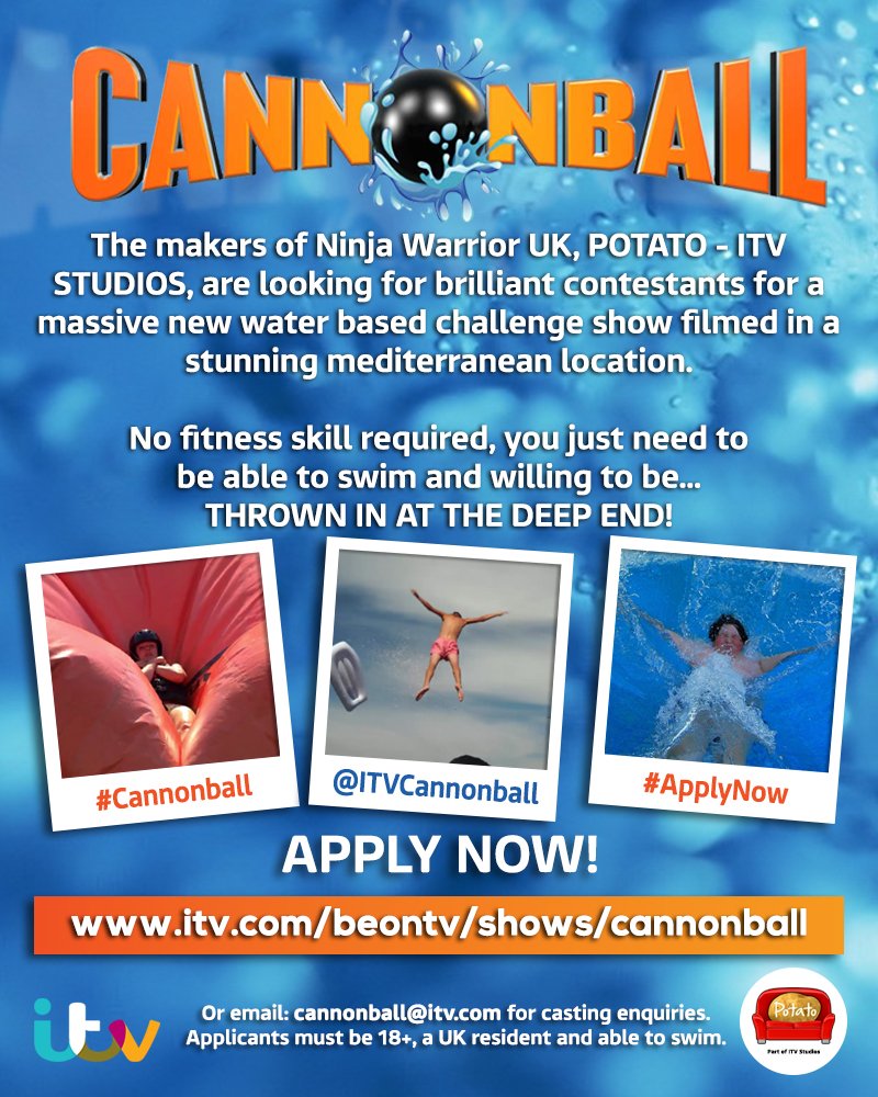 How exciting is this ladies? Are you up for it? #cannonball #applynow
