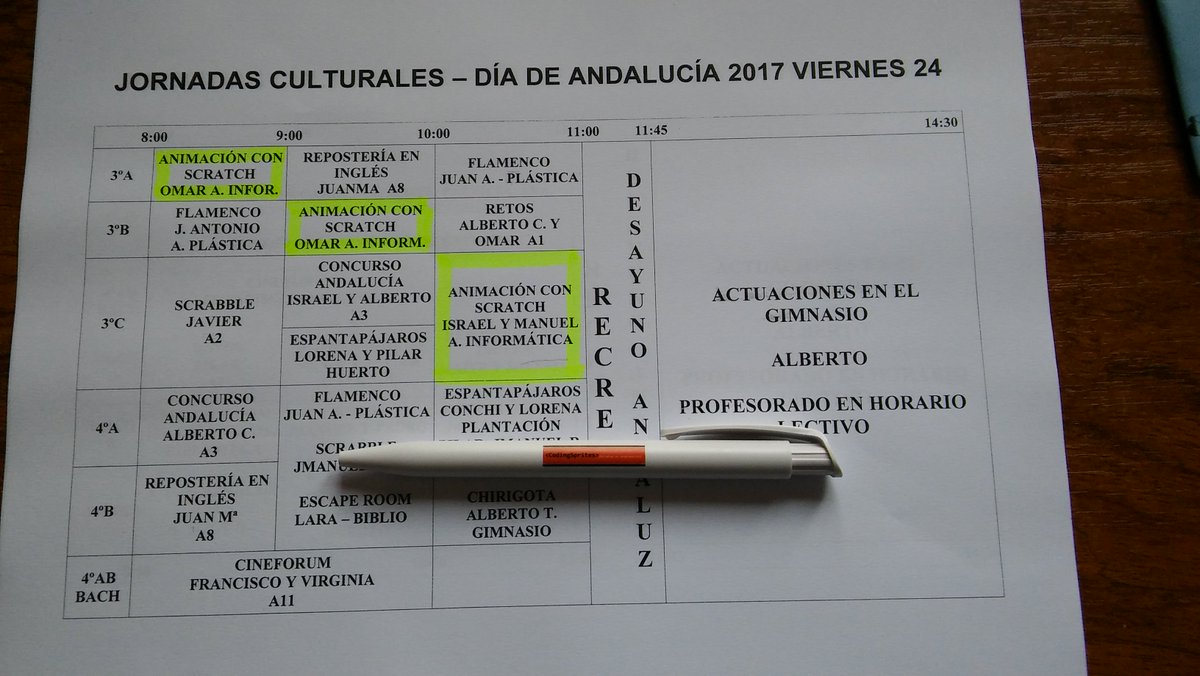 coding_sprites's tweet photo. Jornadas culturales del IES AL-Iscar de Villanueva del #Ariscal con motivo de #DiadeAndalucía. Participamos impartiendo talleres de #Scratch https://t.co/qspuHTpgyl