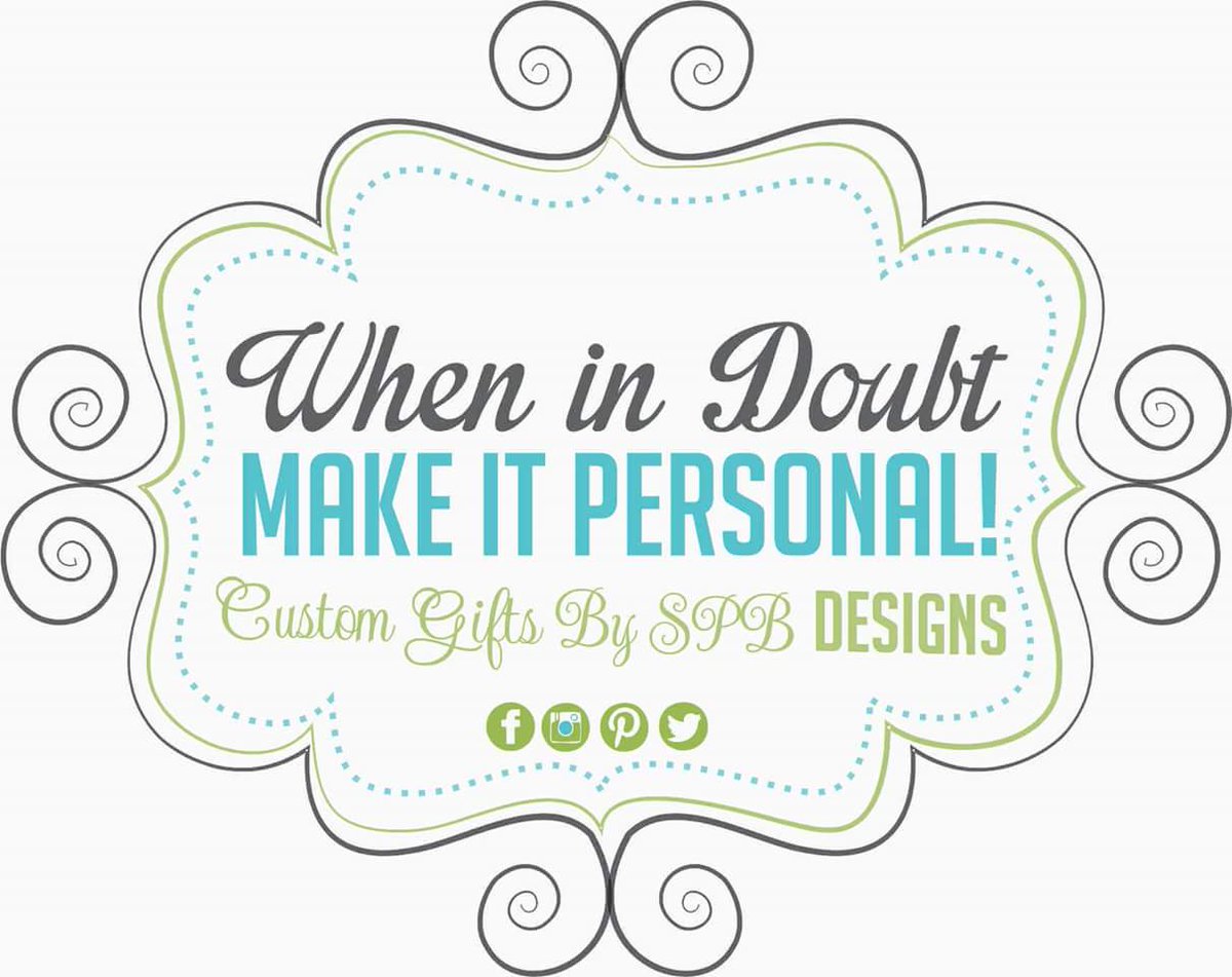 #wednesdaywisdom when you're just stuck on what to give for that special gift make it personal. etsy.com/shop/SmartyPan…